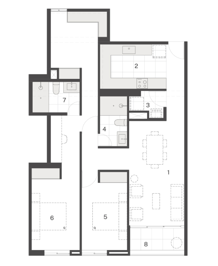 Flat 201