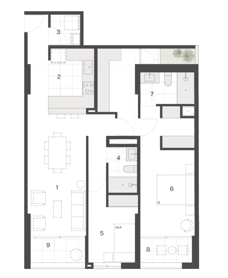 Flat 202