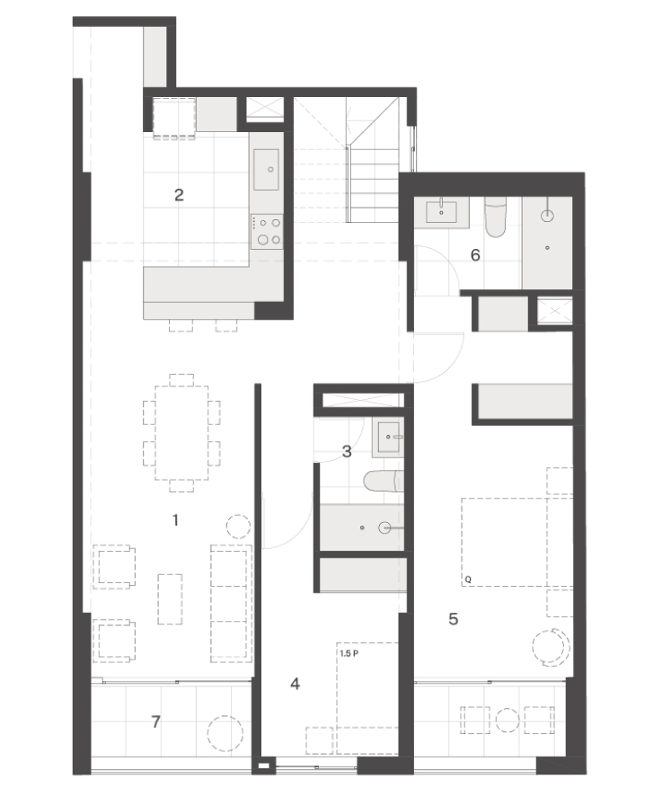 PENT HOUSE 1102